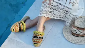 Curso Macramé Moderno – Babuchas Kilim · Formación creativa en Macrademia