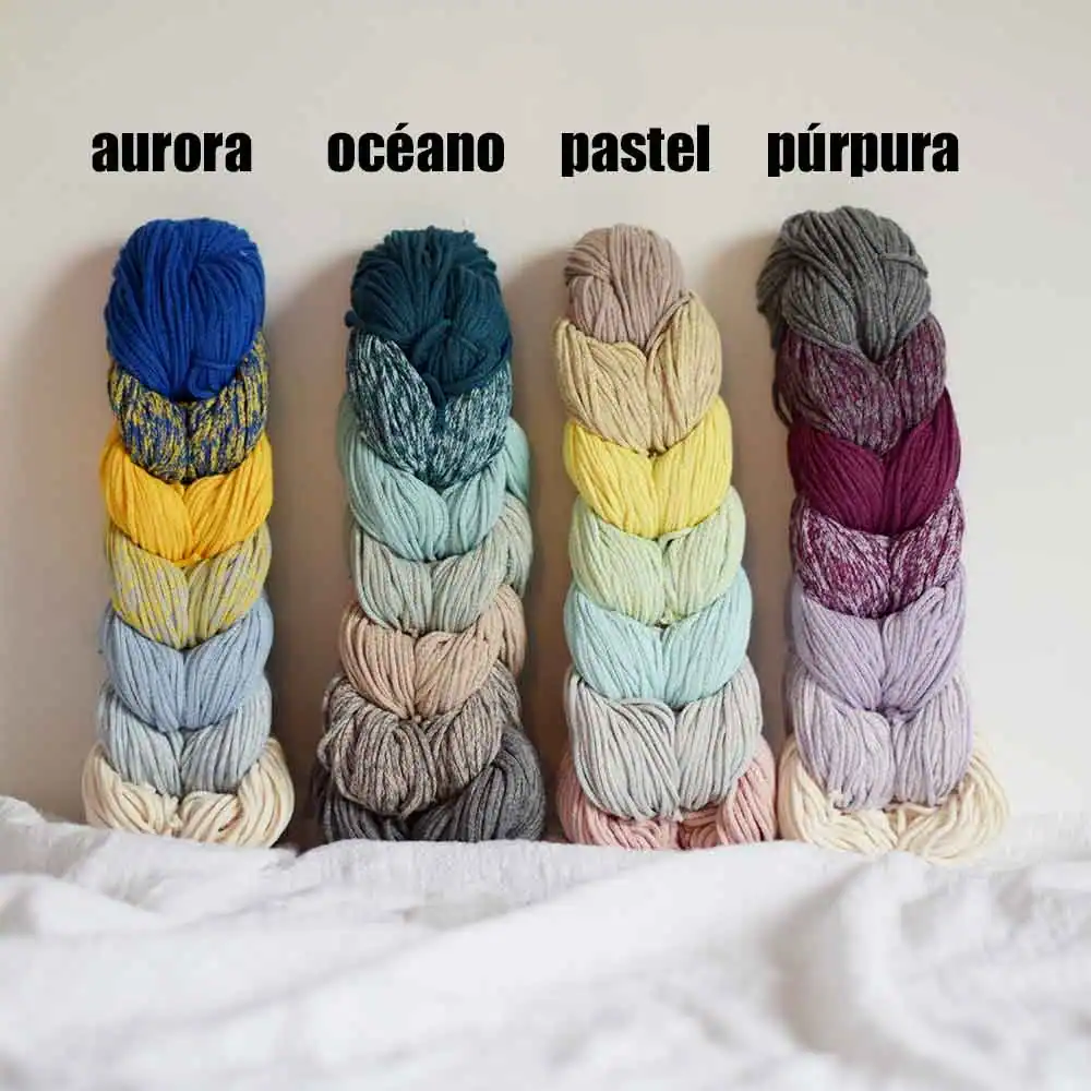 Colores de cuerda mciromacrame