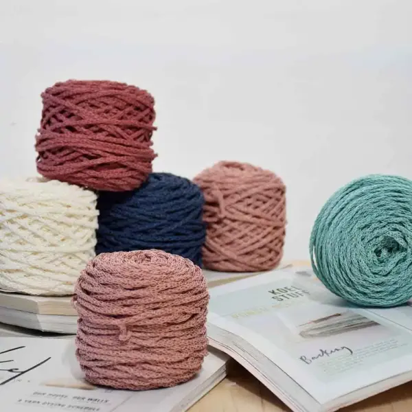 Fibra edición limitada para hacer macramé -Paper de Fruto Samore