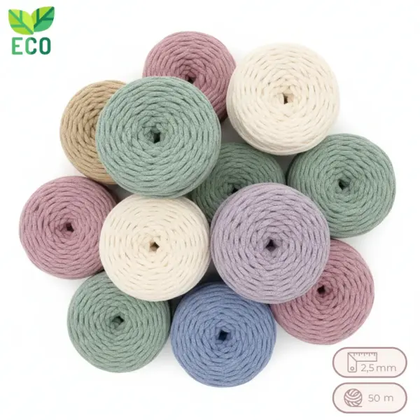 Cordon tenzado en colores nude de Cotton Air 2,5