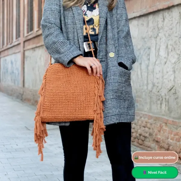 Kit DIY macrame Bolso Fringes - Fruto Samore®