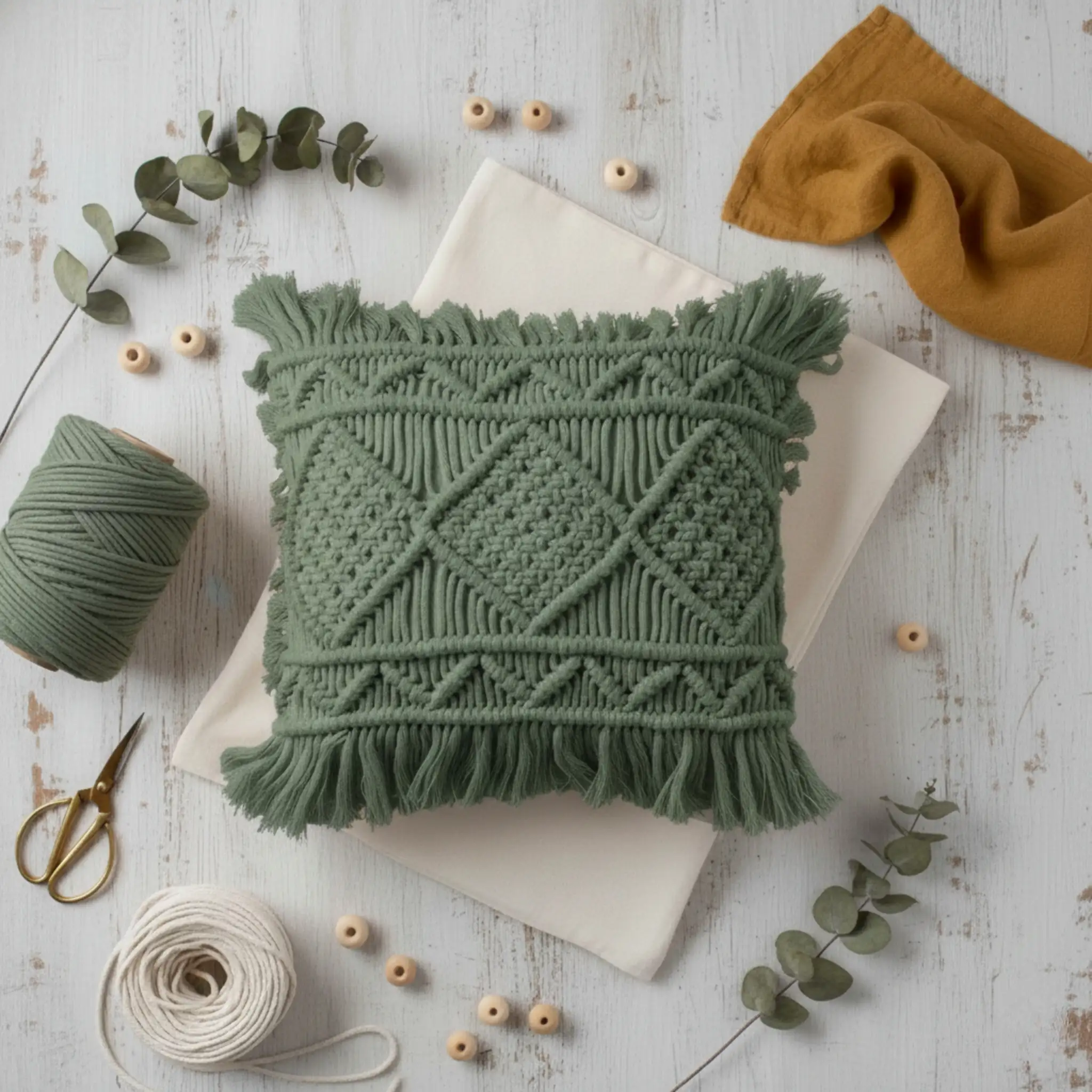 Pack Materiales Cojin Boho