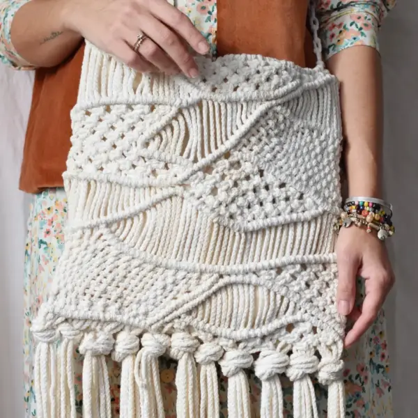 Kit Macrame Bolso Tapestry Fruto Samore
