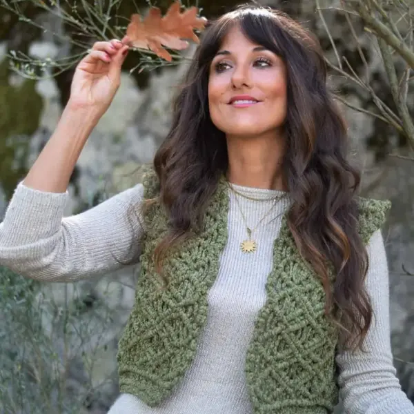 Kit Macrame Chaleco Ocaso Fruto Samore