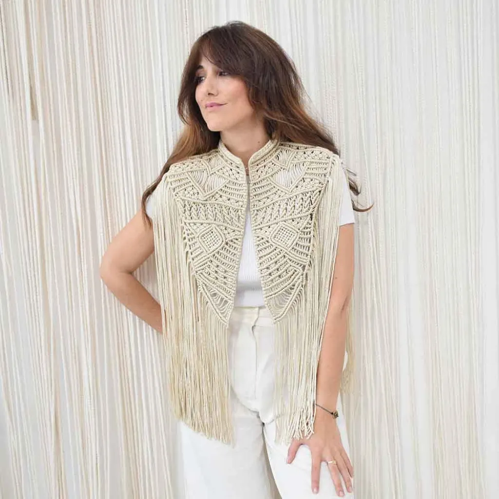 Kit Macrame Premium Capa Nochal Fruto Samore