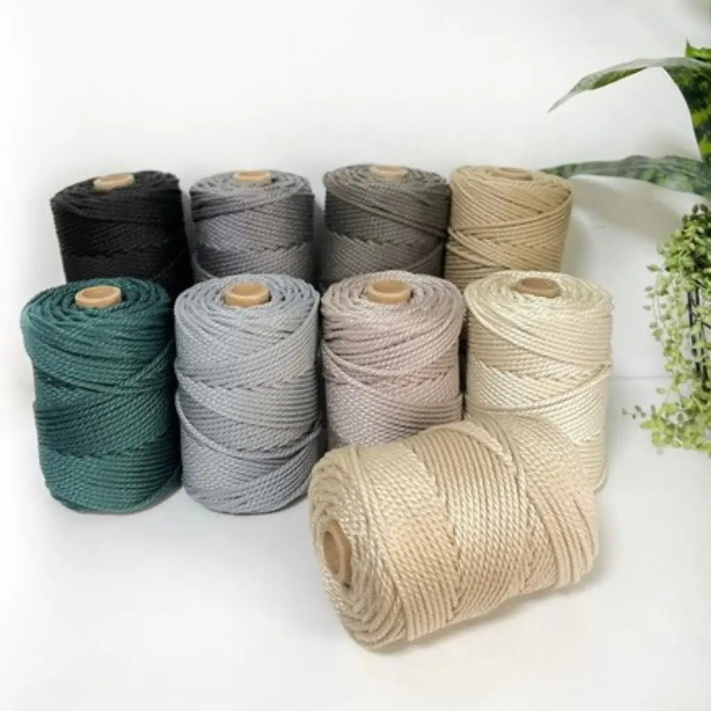 Cordon trenzado exterior macrame Varios Colores Fruto Samore