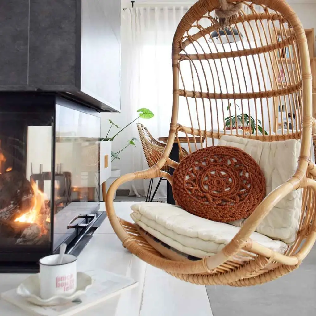 Kit Macrame DIY Cojin Circular Sole Mio en el salon Fruto Samore