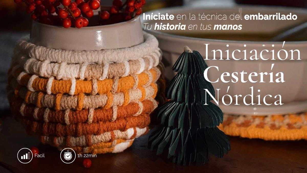 Curso Cesteria Iniciacion Embarrilado Fruto Samore