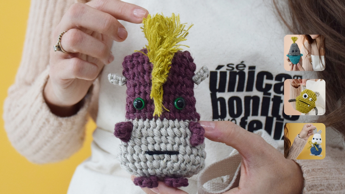 Curso Macrame Muñecos Ugly Macragurumi Fruto Samore
