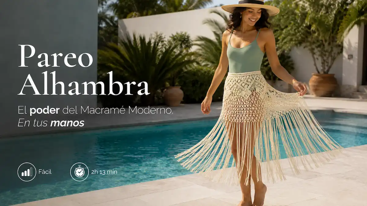 Curso Macrame Pareo Alhambra Fruto Samore
